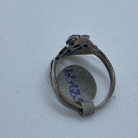 BOGO50 Sterling silver amethyst ring - Picture 3 of 7